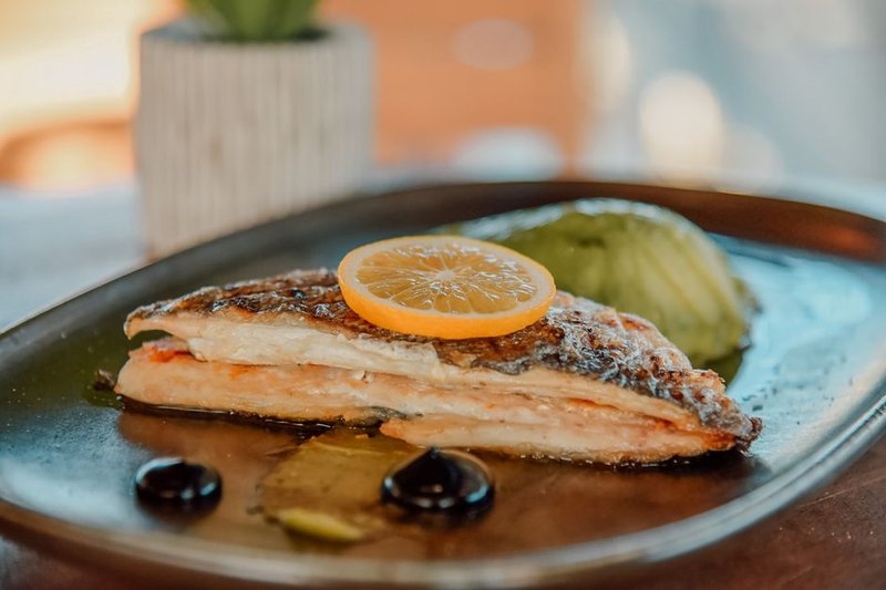 Loup de mer grillé